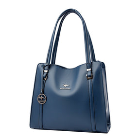 Bolsa de Ombro Feminina de Couro Legítimo