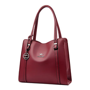 Bolsa de Ombro Feminina de Couro Legítimo