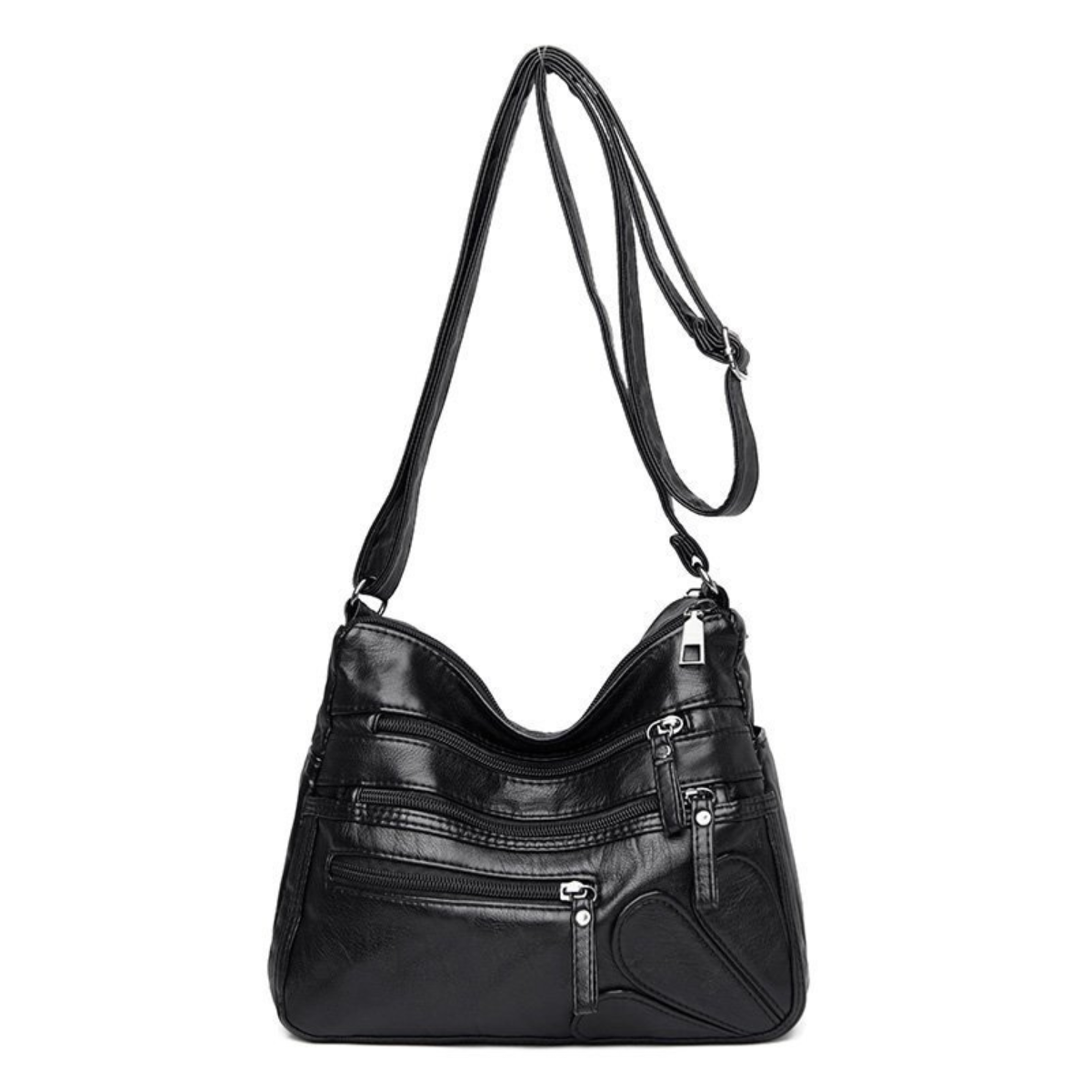 Bolsa de Couro Feminina Transversal Selene