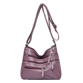 Bolsa de Couro Feminina Transversal Selene