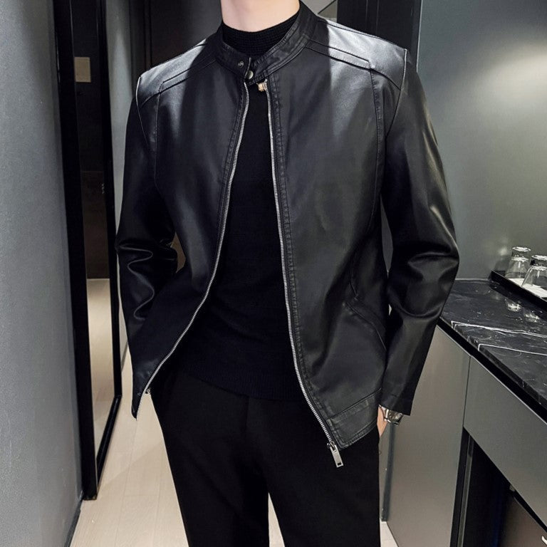 Jaqueta de Couro Masculina Maverick