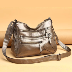 Bolsa de Couro Feminina Transversal Selene