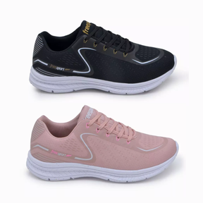 Kit 2 Tênis Ortopédico Feminino Para Caminhada Ultra Conforto