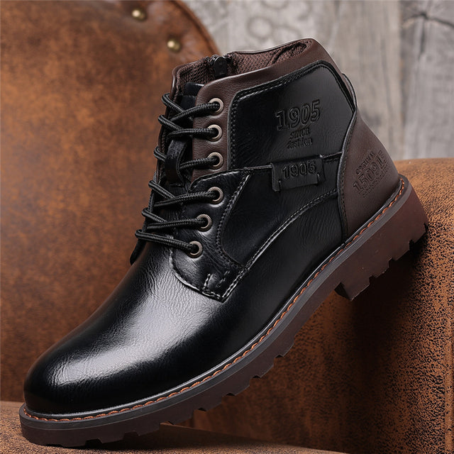 Bota Masculina Couro