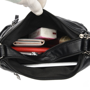 Bolsa de Couro Feminina Transversal Selene