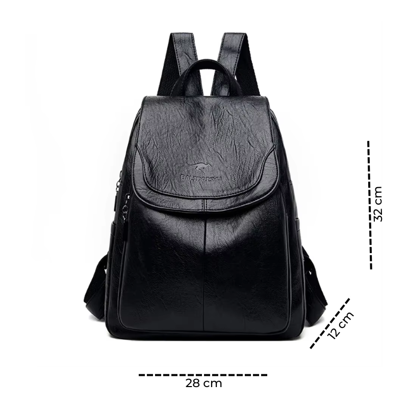 Mochila de Couro Feminina