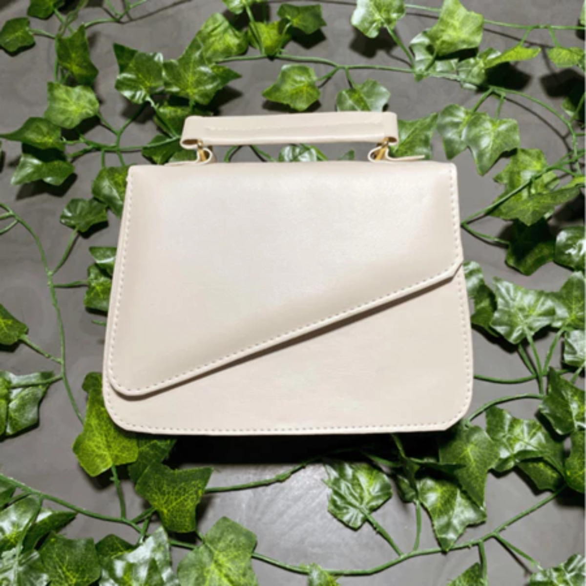 Kit Bolsa Feminina Tranversal de Couro Legítimo Elegance