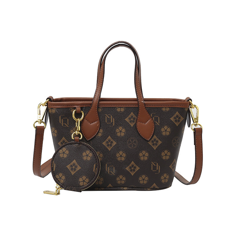 Bolsa Feminina Transversal de Couro Pequena