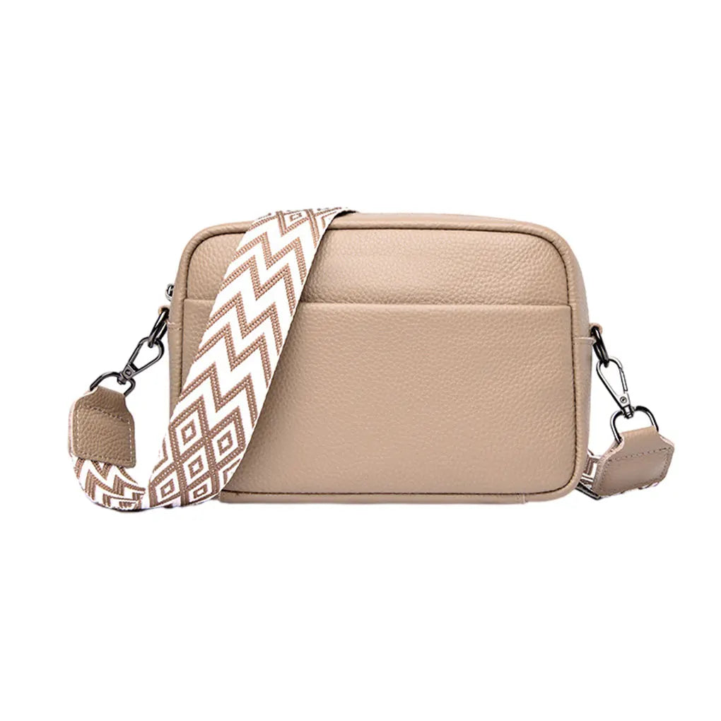 Bolsa Feminina de Couro Crossbody