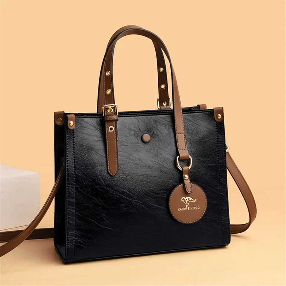 Bolsa de Couro Feminina Renata