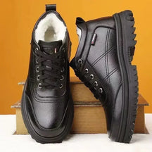 Bota Masculina Casual De Couro