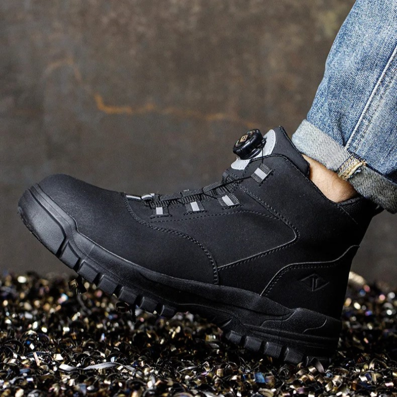 Bota de Segurança Masculina Impermeável