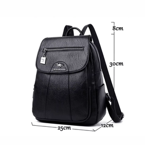 Bolsa Mochila de Couro Feminina