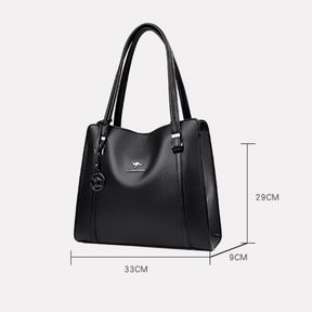 Bolsa de Ombro Feminina de Couro Legítimo