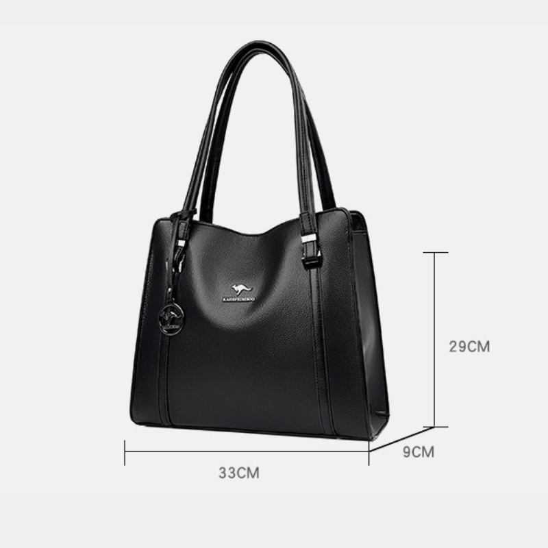 Bolsa de Ombro Feminina de Couro Legítimo