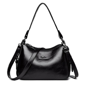 Bolsa de Ombro Feminina de Couro Carol