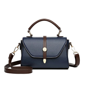 Bolsa de Couro Legítimo Feminina Transversal