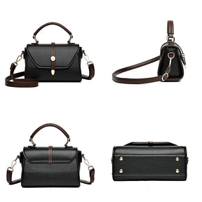 Bolsa de Couro Legítimo Feminina Transversal