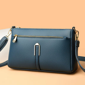 Bolsa Feminina de Couro Tranversal Luxury