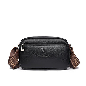 Bolsa de Couro Feminina Transversal Pequena