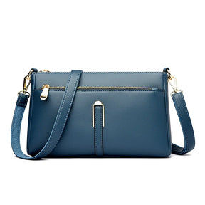 Bolsa Feminina de Couro Tranversal Luxury