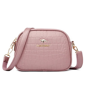 Bolsa Feminina de Couro Transversal