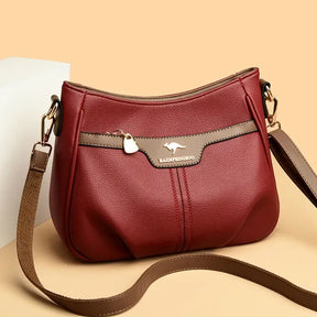 Bolsa De Couro Feminina Transversal