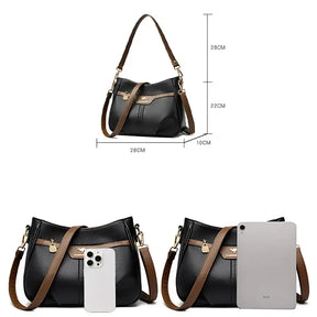 Bolsa De Couro Feminina Transversal