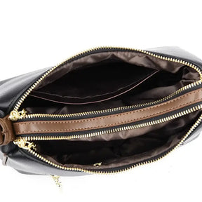 Bolsa De Couro Feminina Transversal