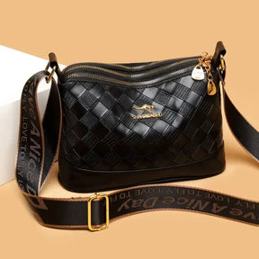 Bolsa De Couro Feminina Transversal Ana