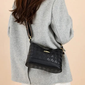 Bolsa De Couro Feminina Transversal Ana