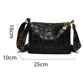 Bolsa De Couro Feminina Transversal Ana