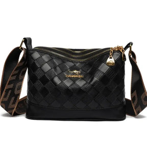 Bolsa De Couro Feminina Transversal Ana