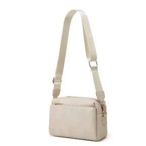 Bolsa de Couro Feminina Transversal Karina