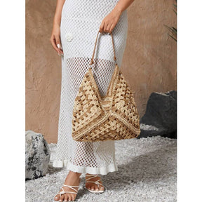 Bolsa de Praia de Crochê Grande