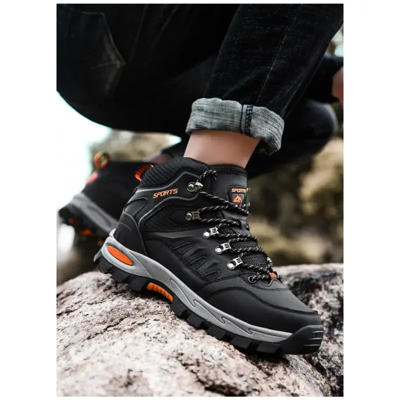 Bota de Segurança Masculina Impermeável