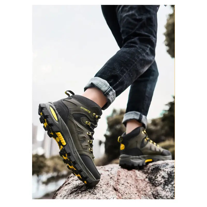 Bota de Segurança Masculina Impermeável