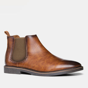 Bota Chelsea Masculina De Couro