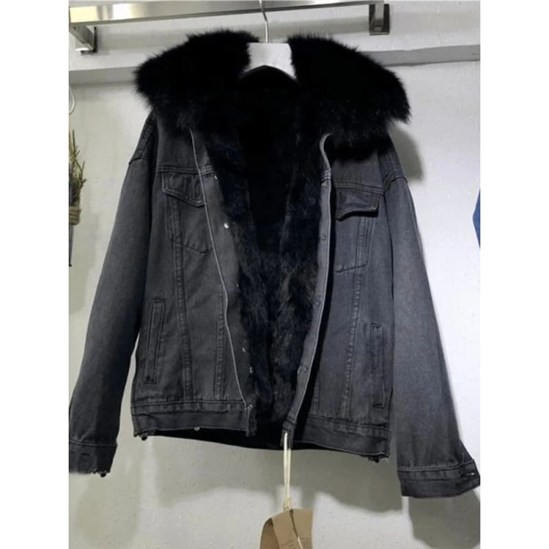 Jaqueta Jeans Feminina Forrada