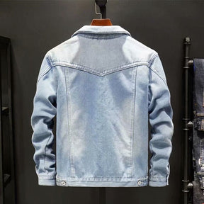 Jaqueta Jeans Masculina Forrada