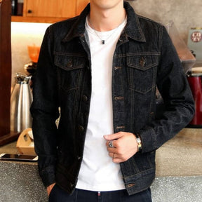 Jaqueta Masculina Jeans Slim