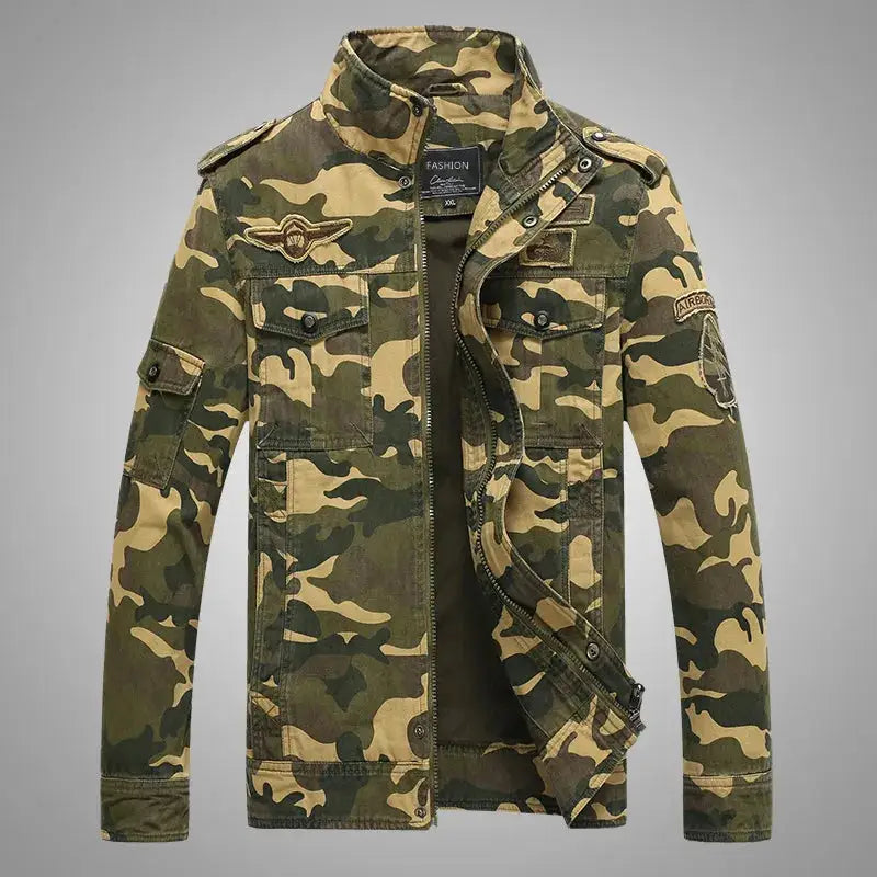 Jaqueta Militar Masculina Camuflada Army