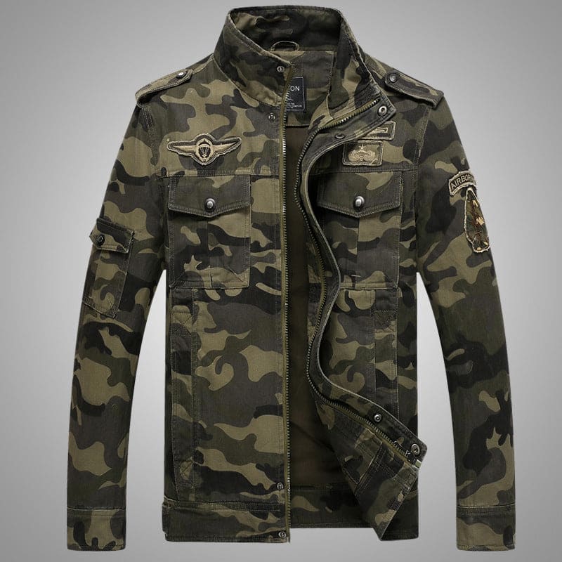 Jaqueta Militar Masculina Camuflada Army