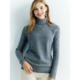 Suéter Gola Alta Feminino