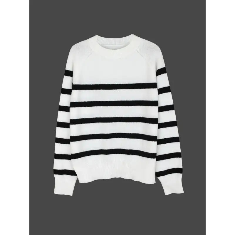 Suéter Listrado Feminino
