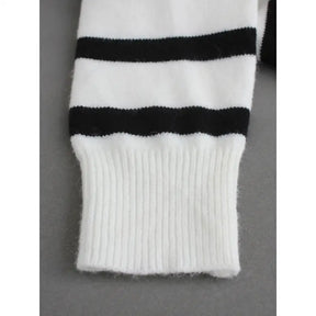 Suéter Listrado Feminino