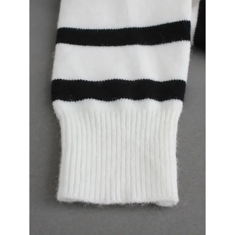 Suéter Listrado Feminino